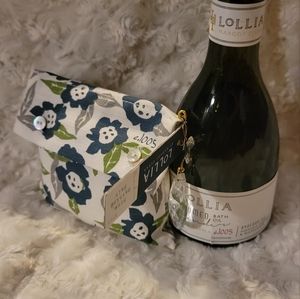 Lollia - rare  "wander" duo of bath oil and bath salt sachet!
